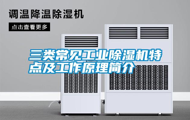 三類常見(jiàn)工業(yè)除濕機(jī)特點(diǎn)及工作原理簡(jiǎn)介