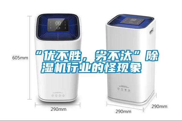 “優不勝，劣不汰”除濕機行業的怪現象