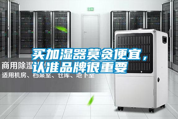 買加濕器莫貪便宜，認準品牌很重要
