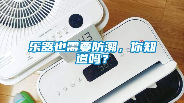 樂器也需要防潮，你知道嗎？