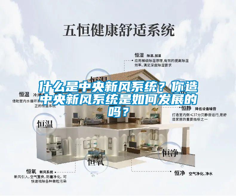 什么是中央新風系統？你造中央新風系統是如何發展的嗎？