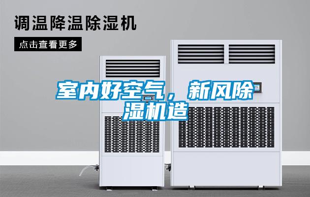 室內好空氣，新風除濕機造