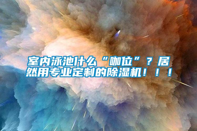 室內泳池什么“咖位”？居然用專業定制的除濕機！！！