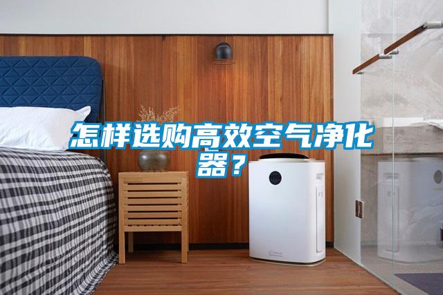 怎樣選購(gòu)高效空氣凈化器？