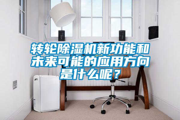 轉輪除濕機新功能和未來可能的應用方向是什么呢？