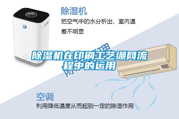 除濕機(jī)在印刷工藝繃網(wǎng)流程中的運用