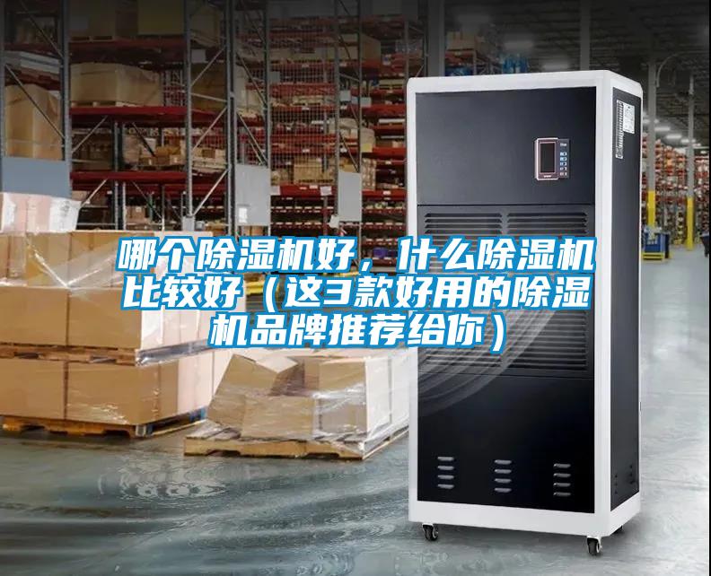 哪個除濕機好，什么除濕機比較好（這3款好用的除濕機品牌推薦給你）