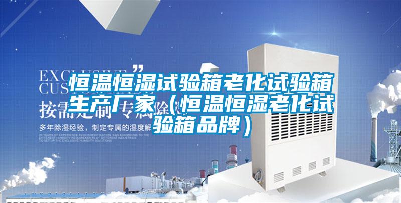 恒溫恒濕試驗箱老化試驗箱生產廠家(恒溫恒濕老化試驗箱品牌)