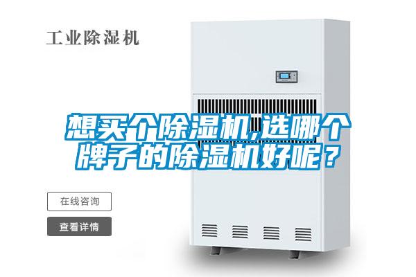 想買個(gè)除濕機(jī),選哪個(gè)牌子的除濕機(jī)好呢?