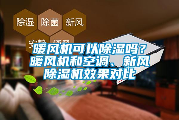 暖風(fēng)機(jī)可以除濕嗎？暖風(fēng)機(jī)和空調(diào)、新風(fēng)除濕機(jī)效果對比