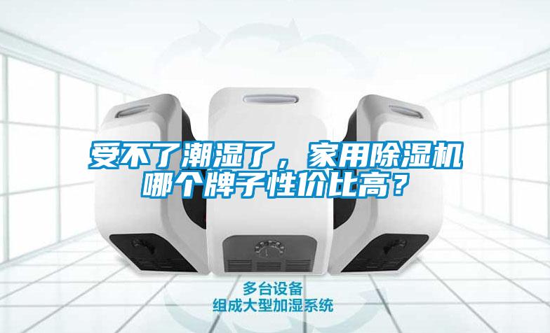 受不了潮濕了，家用除濕機哪個牌子性價比高？