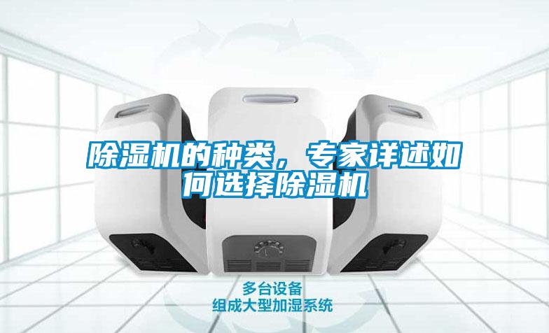 除濕機(jī)的種類，專家詳述如何選擇除濕機(jī)