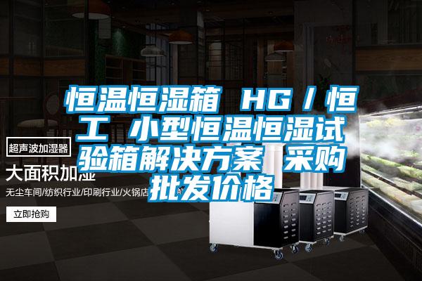 恒溫恒濕箱 HG/恒工 小型恒溫恒濕試驗(yàn)箱解決方案 采購批發(fā)價(jià)格