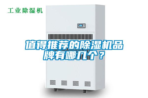 值得推薦的除濕機品牌有哪幾個？