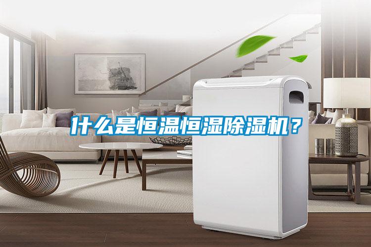 什么是恒溫恒濕除濕機？