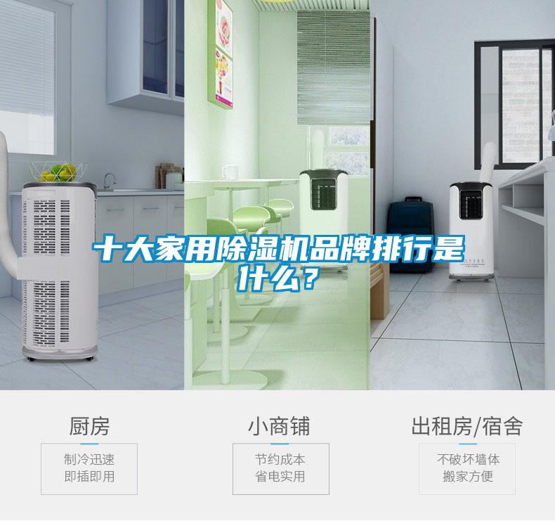 十大家用除濕機品牌排行是什么？