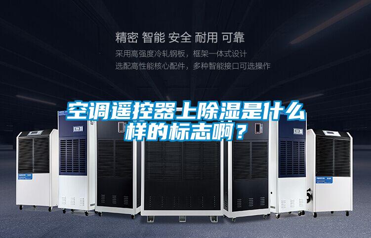 空調(diào)遙控器上除濕是什么樣的標(biāo)志啊？