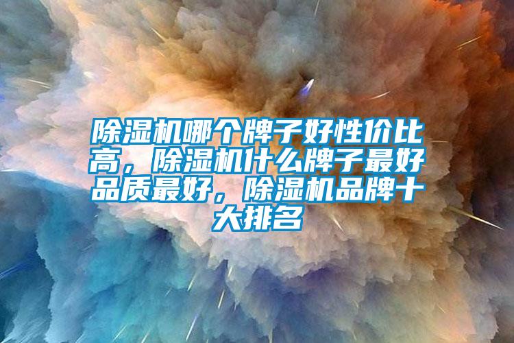除濕機(jī)哪個(gè)牌子好性價(jià)比高，除濕機(jī)什么牌子最好品質(zhì)最好，除濕機(jī)品牌十大排名