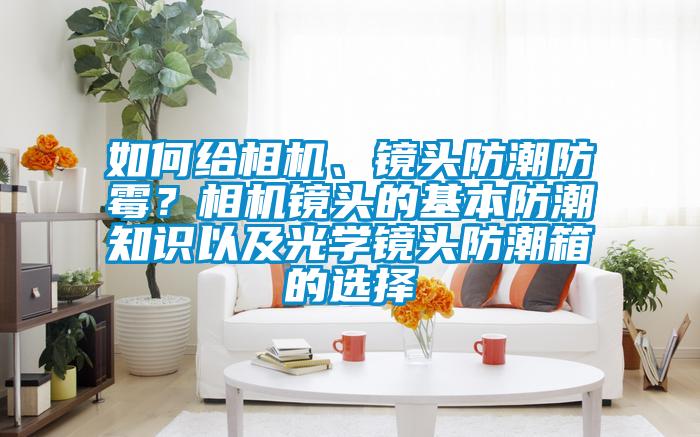 如何給相機(jī)、鏡頭防潮防霉？相機(jī)鏡頭的基本防潮知識(shí)以及光學(xué)鏡頭防潮箱的選擇