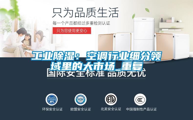 工業(yè)除濕：空調(diào)行業(yè)細(xì)分領(lǐng)域里的大市場_重復(fù)