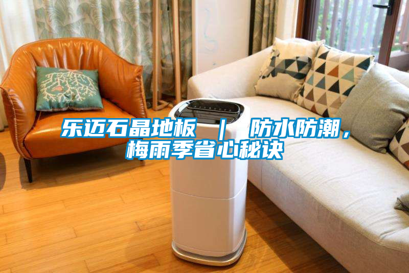 樂邁石晶地板 ｜ 防水防潮，梅雨季省心秘訣