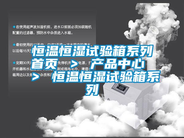 恒溫恒濕試驗(yàn)箱系列首頁(yè) > 產(chǎn)品中心 > 恒溫恒濕試驗(yàn)箱系列