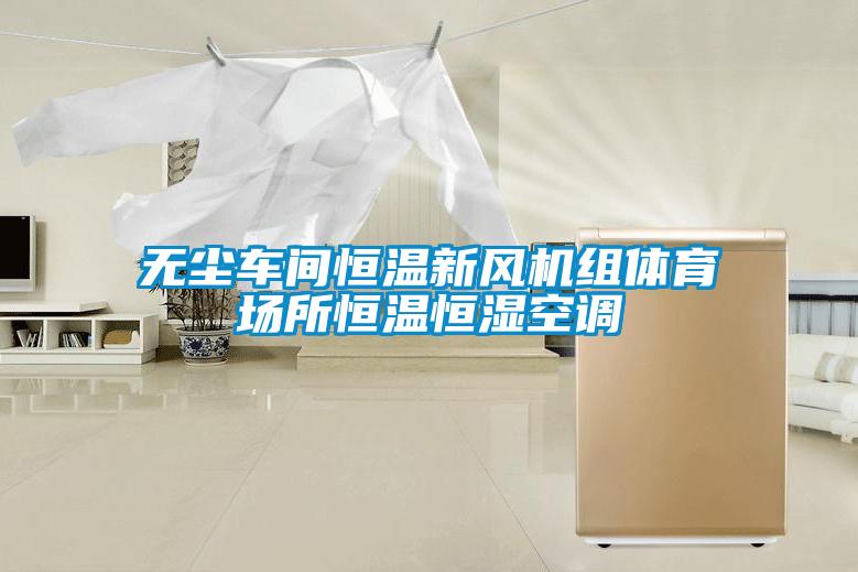 無(wú)塵車(chē)間恒溫新風(fēng)機(jī)組體育場(chǎng)所恒溫恒濕空調(diào)