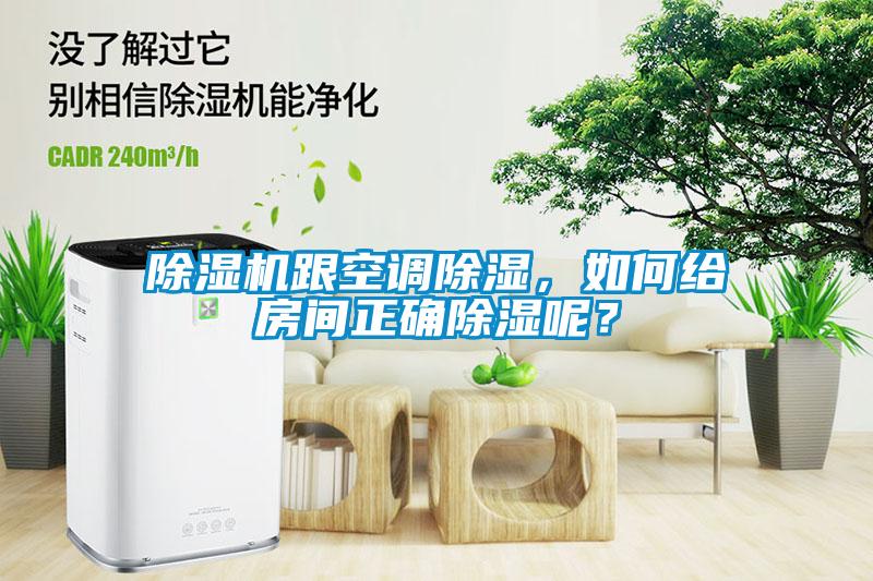 除濕機跟空調除濕，如何給房間正確除濕呢？