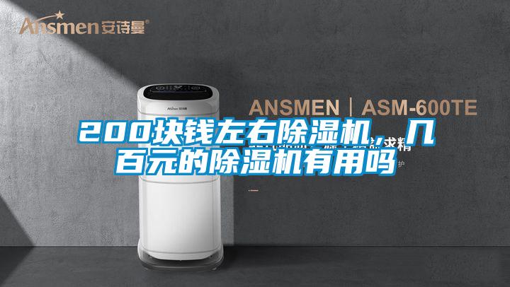 200塊錢左右除濕機，幾百元的除濕機有用嗎