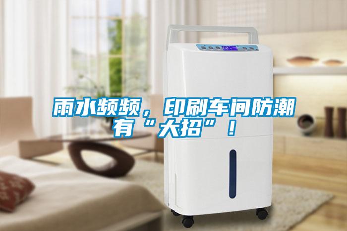 雨水頻頻，印刷車間防潮有“大招”！