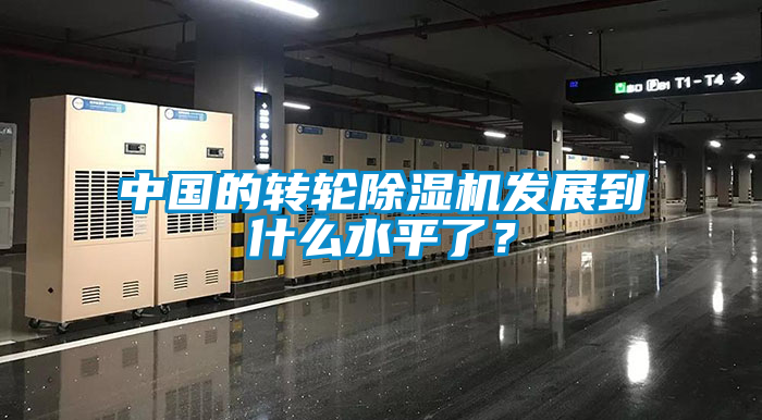 中國的轉輪除濕機發展到什么水平了？