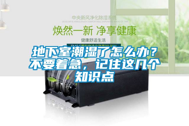 地下室潮濕了怎么辦？不要著急，記住這幾個(gè)知識(shí)點(diǎn)