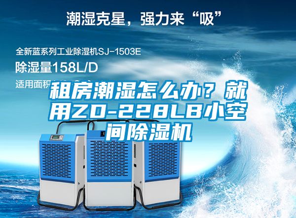 租房潮濕怎么辦？就用ZD-228LB小空間除濕機