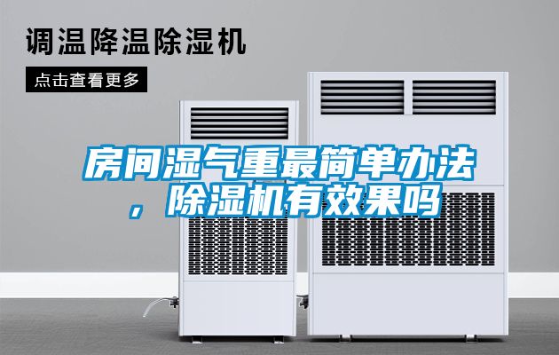 房間濕氣重最簡單辦法，除濕機有效果嗎