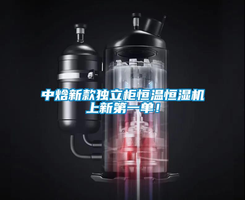 中焓新款獨立柜恒溫恒濕機(jī)上新第一單！
